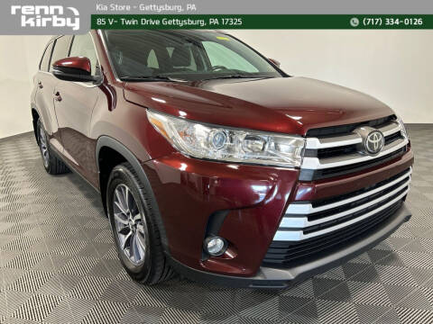 2019 Toyota Highlander for sale at Renn Kirby Kia in Gettysburg PA