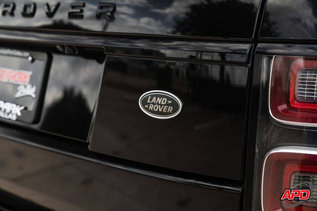 2018 Land Rover Range Rover Supercharged LWB