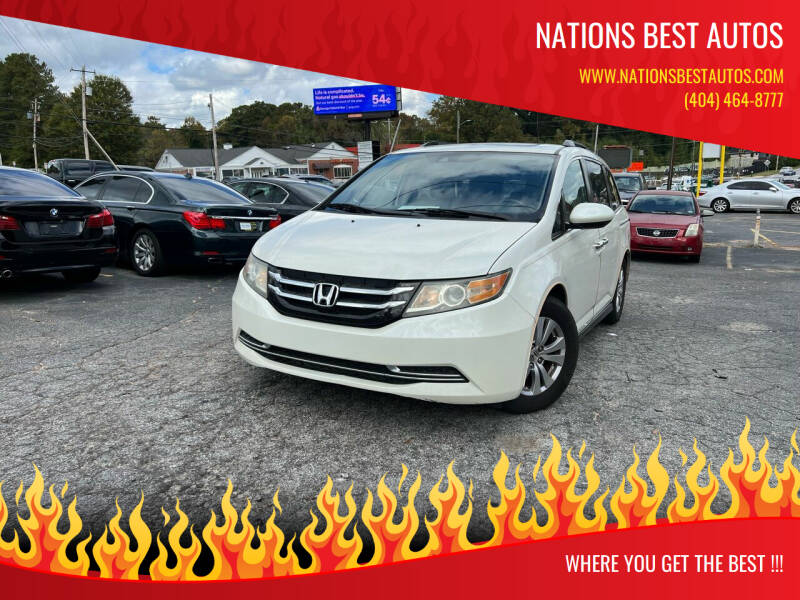 2015 Honda Odyssey for sale at Nations Best Autos in Decatur GA