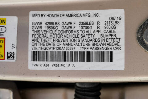 2019 Honda Accord LX