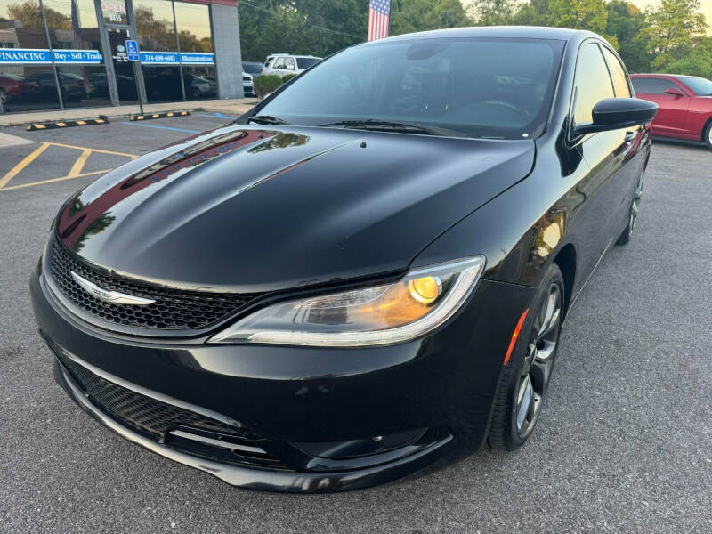 2015 Chrysler 200 for sale at K & B AUTO SALES LLC in Saint Louis MO