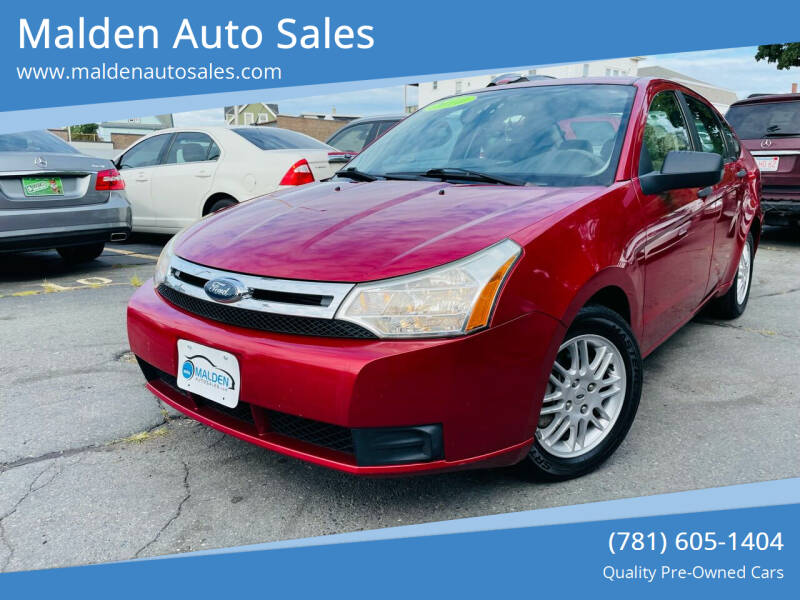 2010 Ford Focus for sale at Malden Auto Sales in Malden MA