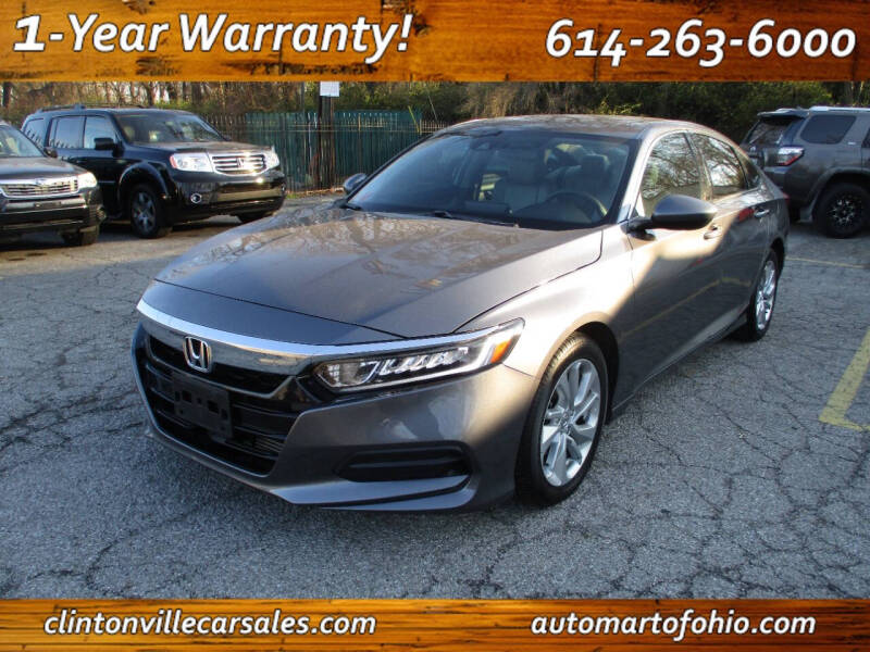 2019 Honda Accord for sale at Clintonville Car Sales - AutoMart of Ohio in Columbus OH
