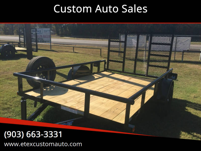 2022 Top Hat 10x77 Utility Trailer for sale at Custom Auto Sales - TRAILERS in Longview TX