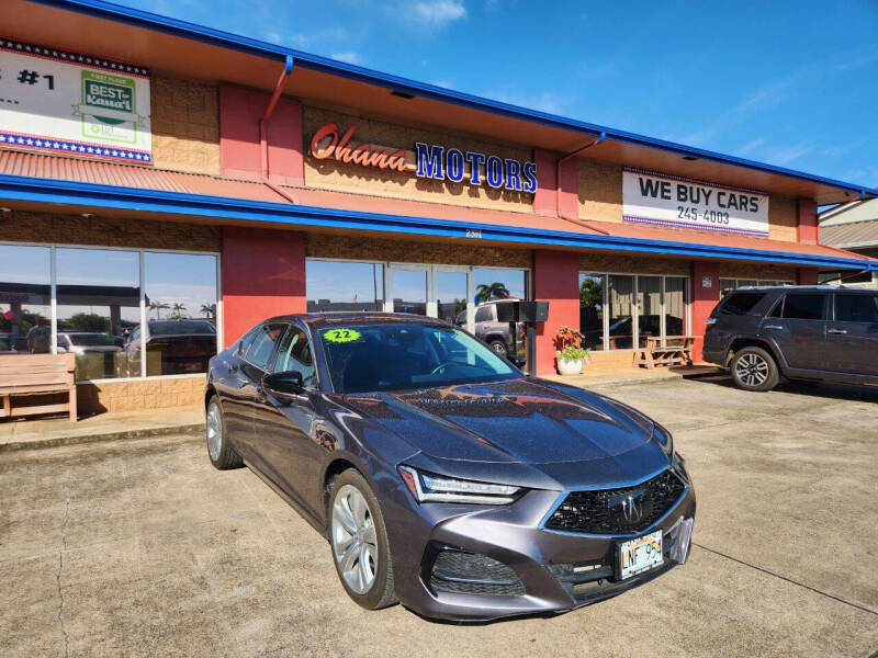 2022 Acura TLX for sale at Ohana Motors in Lihue HI