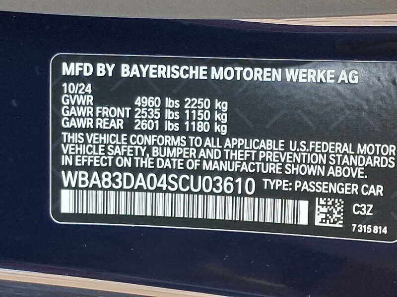 2025 BMW 4 Series M440i xDrive