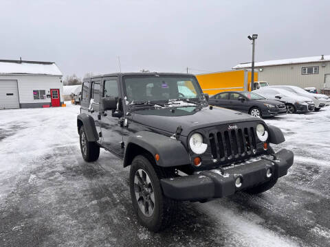 2010 Jeep Wrangler Unlimited for sale at Riverside Auto Sales & Service in Portland ME