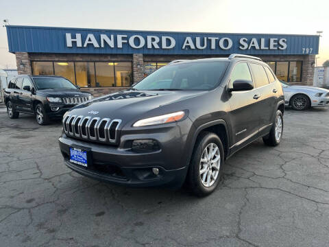 2016 Jeep Cherokee for sale at Hanford Auto Sales in Hanford CA