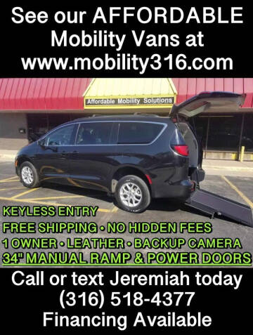 2021 Chrysler Voyager for sale at Affordable Mobility Solutions, LLC - Mobility/Wheelchair Accessible Inventory-Wichita in Wichita KS
