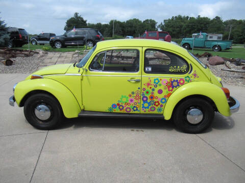 1973 Volkswagen Super Beetle for sale at OLSON AUTO EXCHANGE LLC in Stoughton WI