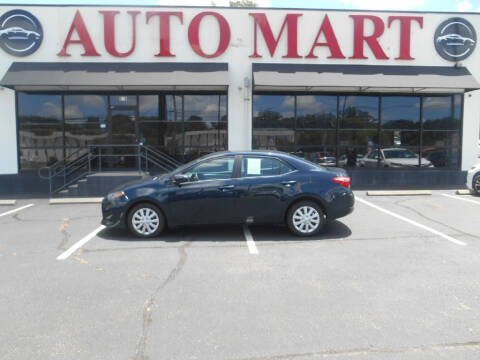 2019 Toyota Corolla for sale at AUTO MART in Montgomery AL