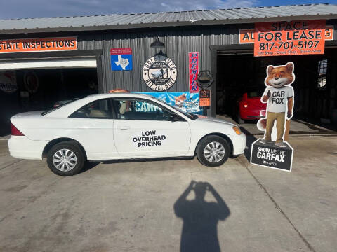 2003 Honda Civic for sale at Godley Auto Sales & Services in Godley TX