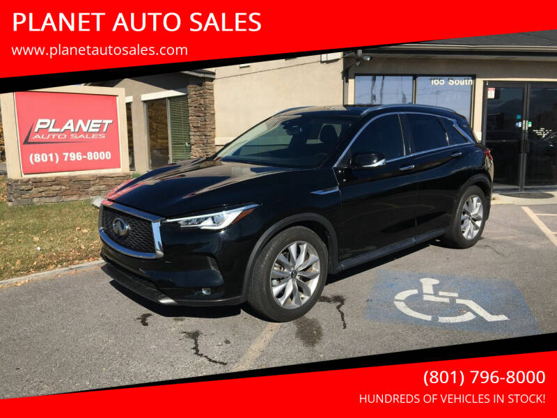 2020 Infiniti QX50 for sale at PLANET AUTO SALES in Lindon UT