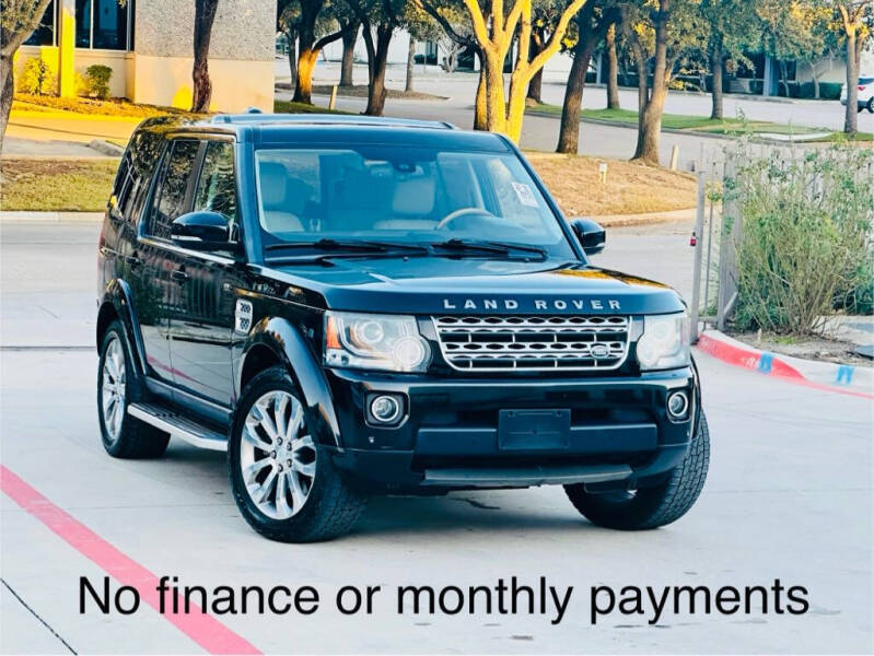2015 Land Rover LR4 for sale at Texas Drive Auto in Dallas TX