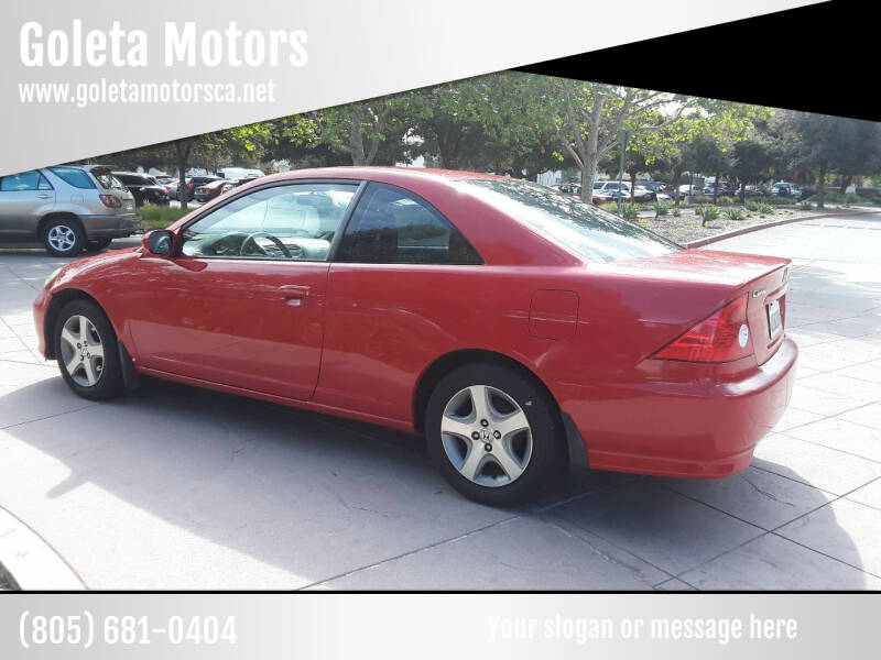 2005 Honda Civic for sale at Goleta Motors in Goleta CA