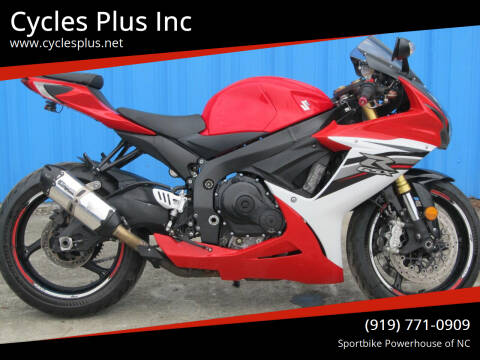 2013 Suzuki GSXR 750 for sale at Cycles Plus Inc in Garner NC