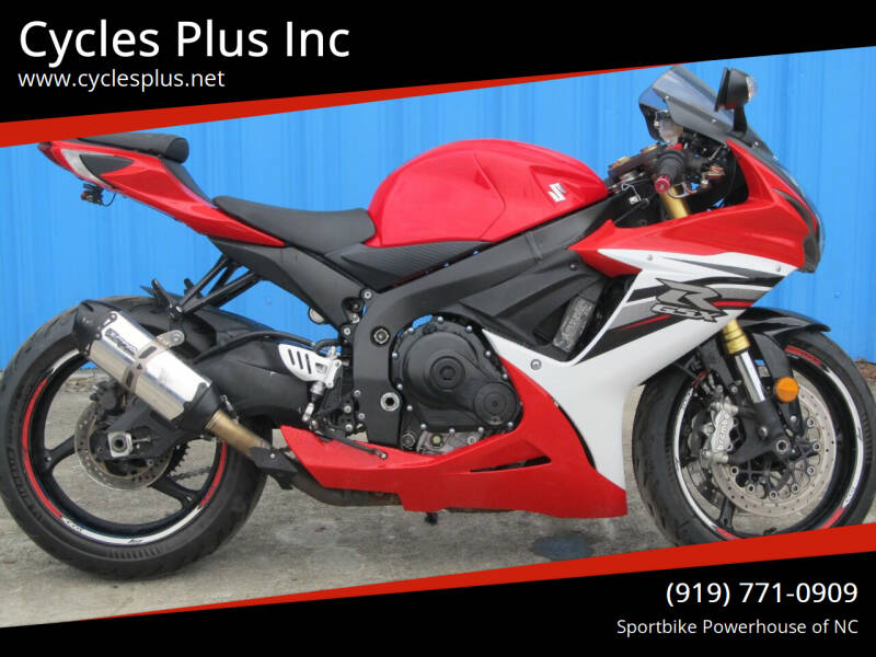 2013 Suzuki GSXR 750 for sale at Cycles Plus Inc in Garner NC