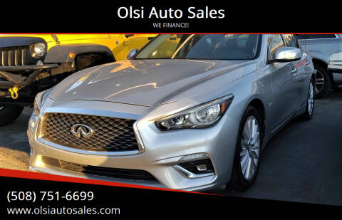 2019 Infiniti Q50 for sale at Olsi Auto Sales in Worcester MA