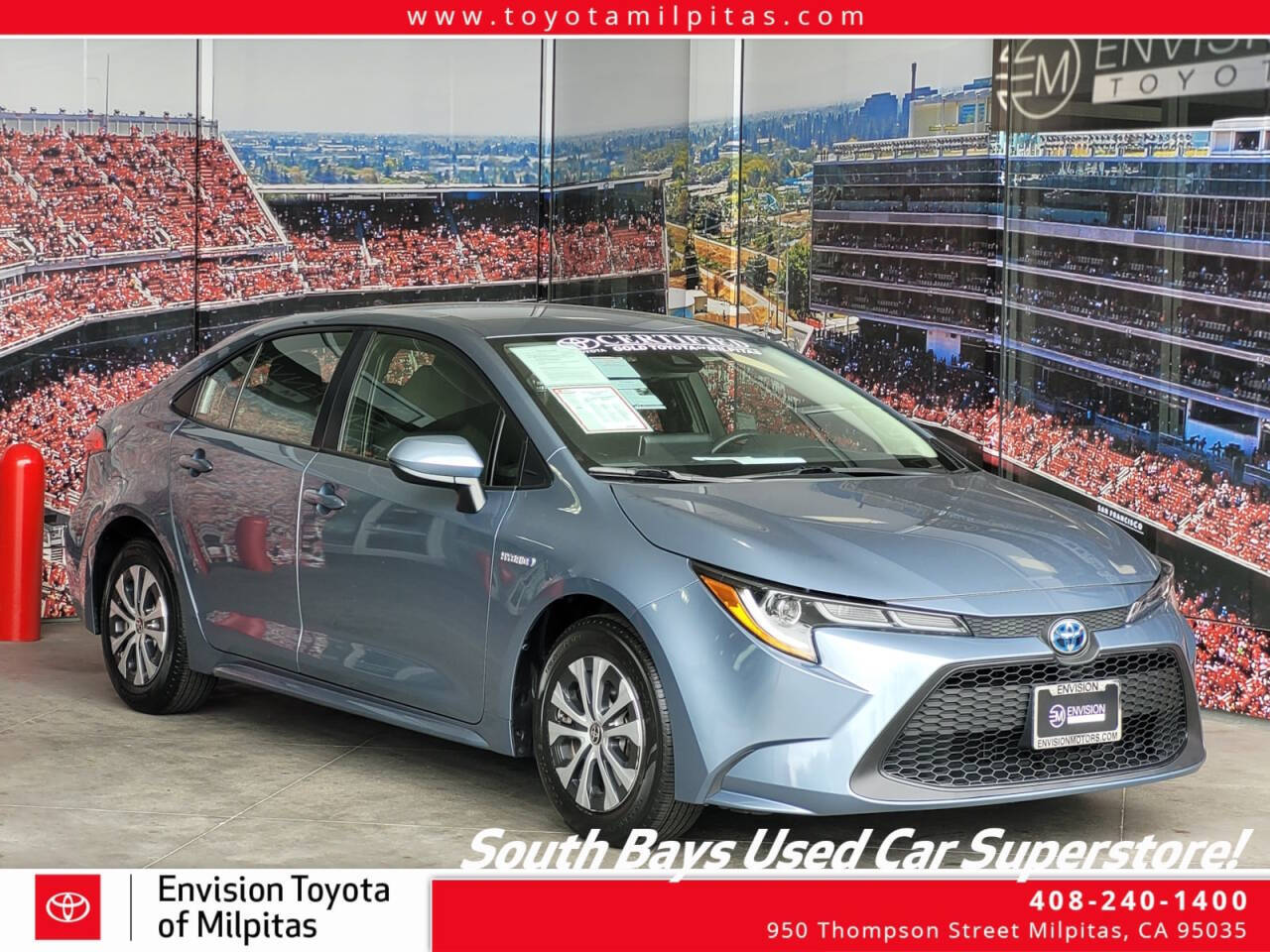 2021 Toyota Corolla Hybrid for sale at Envision Toyota of Milpitas in Milpitas, CA