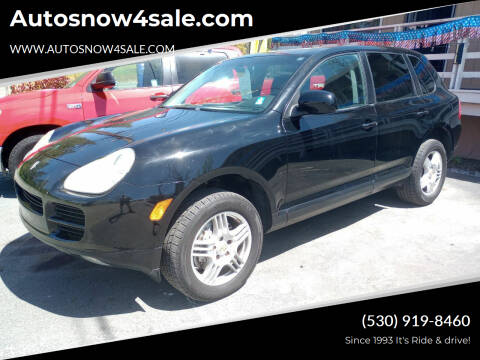 2006 Porsche Cayenne for sale at Autosnow4sale.com in El Dorado CA