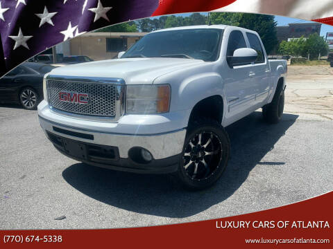 2010 GMC Sierra 1500 for sale at Luxury Cars of Atlanta in Snellville GA