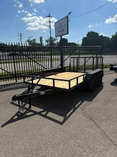 2026 Precision  12ft utility trailer TA