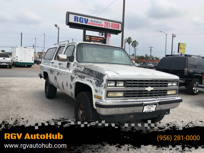 1989 Chevrolet Suburban for sale at RGV AutoHub in Harlingen TX