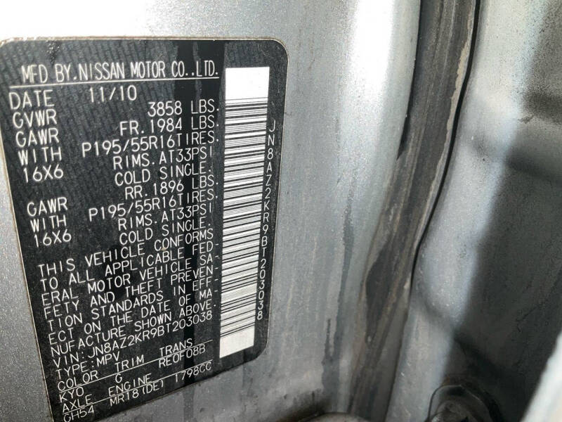 2011 Nissan cube 1.8 SL