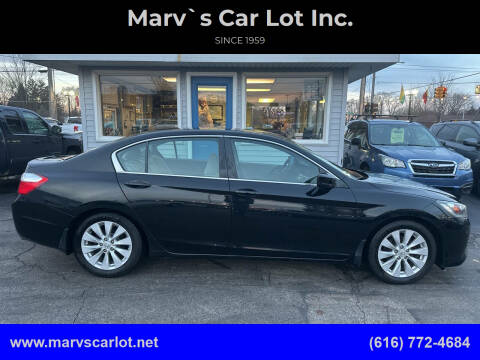 2013 Honda Accord for sale at Marv`s Car Lot Inc. in Zeeland MI