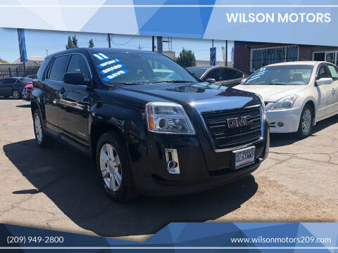 2011 GMC Terrain for sale at WILSON MOTORS in Stockton CA