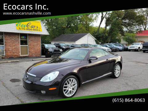 2003 Lexus SC 430 for sale at Ecocars Inc. in Nashville TN