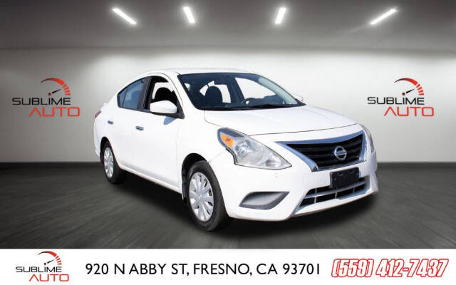 2017 Nissan Versa for sale at SUBLIME AUTO in Fresno, CA