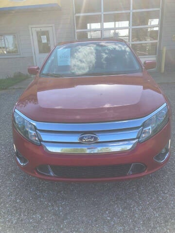 2010 Ford Fusion for sale at Hines Auto Sales in Marlette MI