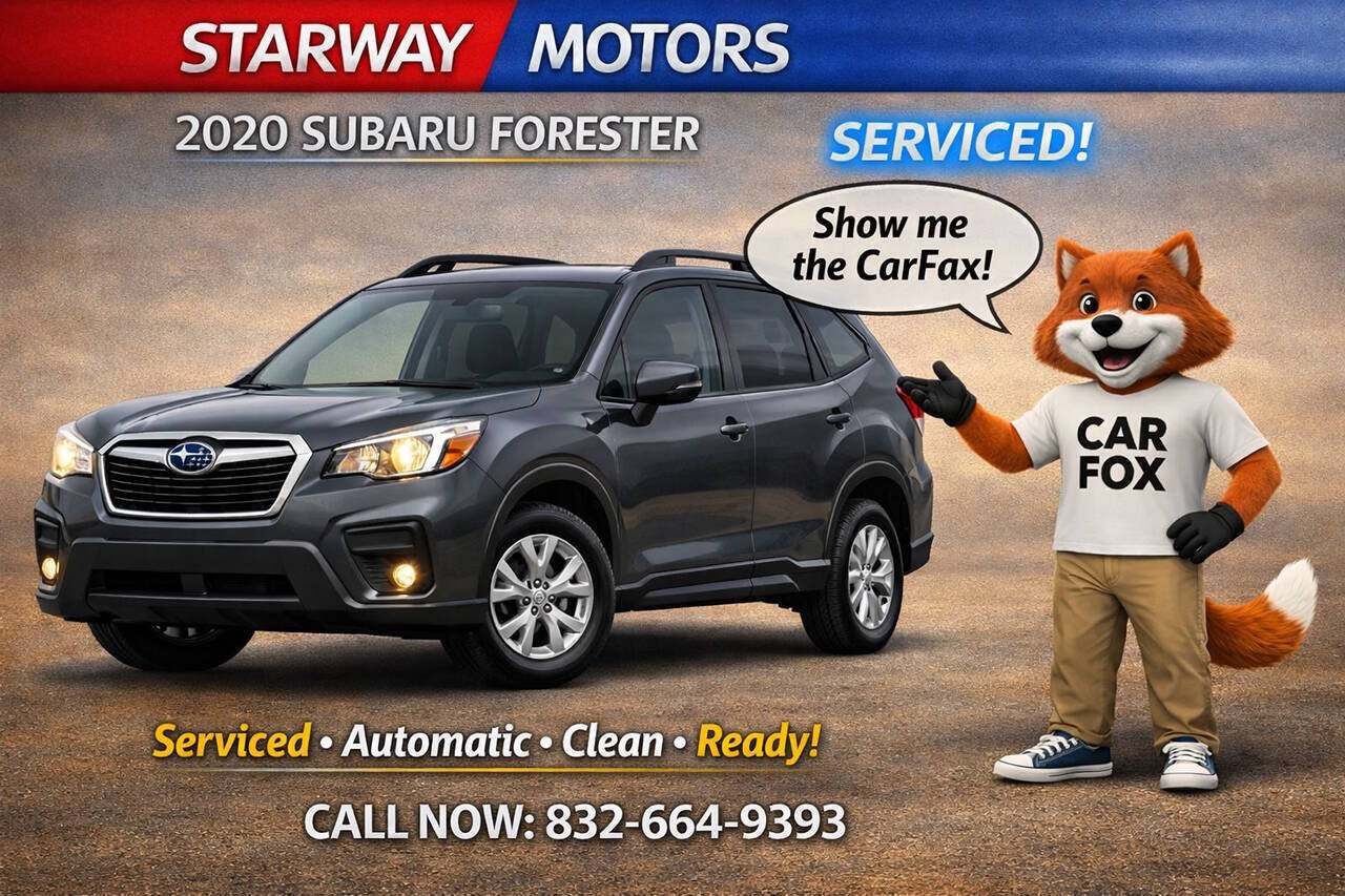 Black (Charcoal) 2020 Subaru Forester SUV / Crossover All-Wheel Drive Automatic