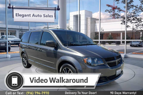 2016 Dodge Grand Caravan for sale at Elegant Auto Sales in Rancho Cordova CA