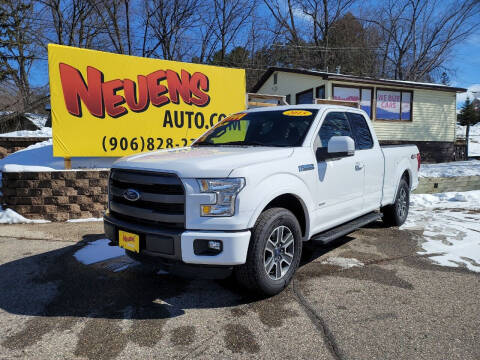2015 Ford F-150 for sale at Neuens Auto Sales in Iron Mountain MI