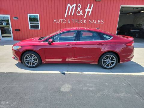 2017 Ford Fusion for sale at M & H Auto & Truck Sales Inc. in Marion IN
