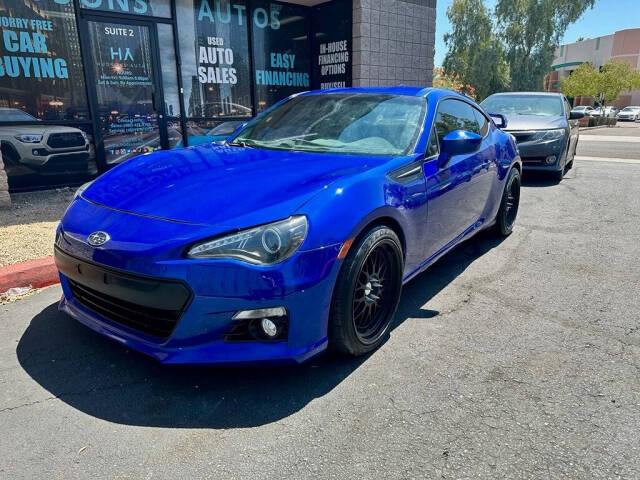 2015 Subaru BRZ for sale at HUDSONS AUTOS in Gilbert, AZ