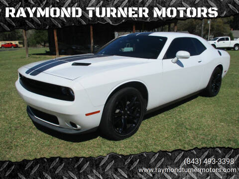 2016 Dodge Challenger for sale at RAYMOND TURNER MOTORS in Pamplico SC