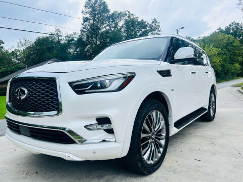 2018 Infiniti QX80 for sale at Cobb Luxury Cars in Marietta GA