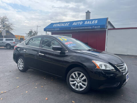 2015 Nissan Sentra for sale at Gonzalez Auto Sales in Joliet IL