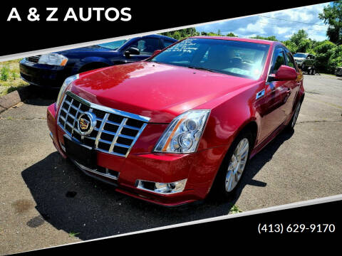 2012 Cadillac CTS for sale at A & Z AUTOS in Westfield MA