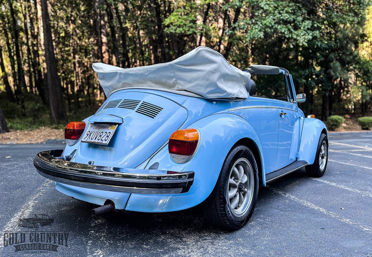 1979 Volkswagen Super Beetle for sale at Gold Country Classic Cars in Nevada City, CA