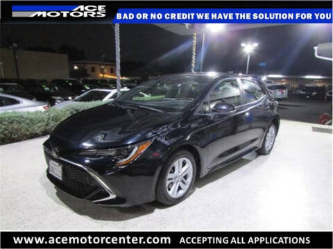 2019 Toyota Corolla Hatchback for sale at Ace Motors Anaheim in Anaheim CA
