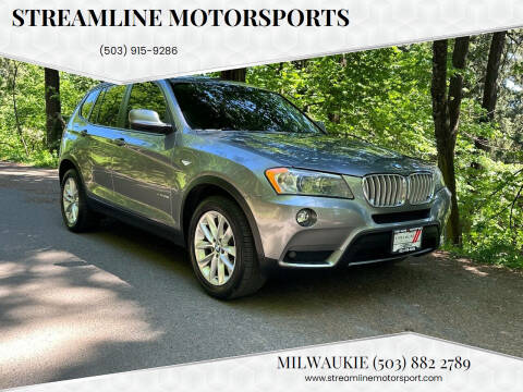 2014 BMW X3 for sale at Streamline Motorsports - Milwaukie in Milwaukie OR