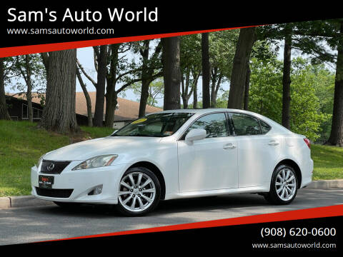 2007 Lexus IS 250 for sale at Sam's Auto World in Roselle NJ