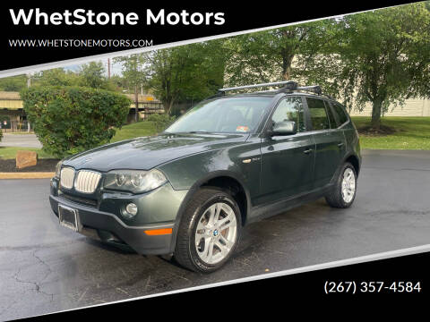 2007 BMW X3 for sale at WhetStone Motors in Bensalem PA