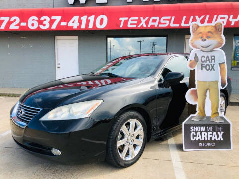 2008 Lexus ES 350 for sale at Texas Luxury Auto in Cedar Hill TX