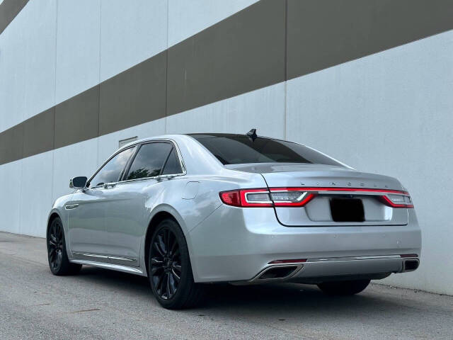 2018 Lincoln Continental for sale at Phoenix Motor Co in Romulus, MI