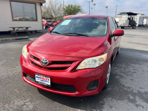 2011 Toyota Corolla for sale at Mid Valley Motors in La Feria TX